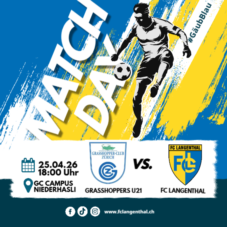 FC Langenthal brennt auf Spitzenspiel im GC Campus!